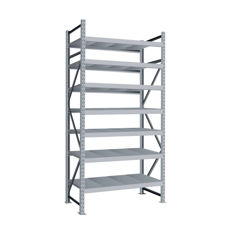 Стеллаж грузовой Диком СТ-051 3000х2100х650 с 7 ярусами купить в Кемерово