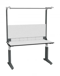 Стол монтажный ДиКом СР-150-01, ESD Thermopal, регулировка винтом, экран Э5