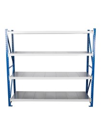 Стеллаж стационарный БиКом СТ-4 250x180x80 4 полки