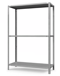 Стеллаж MS Strong 1850х1000х400 3 полки Стеллаж MS Strong 1850х1000х400 3 полки