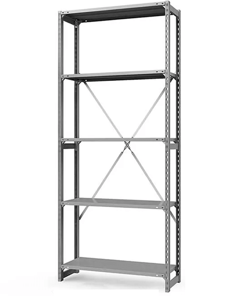 Стеллаж ТСУ 4000x1500x400 5 полок (300 кг, металл) купить в Кемерово