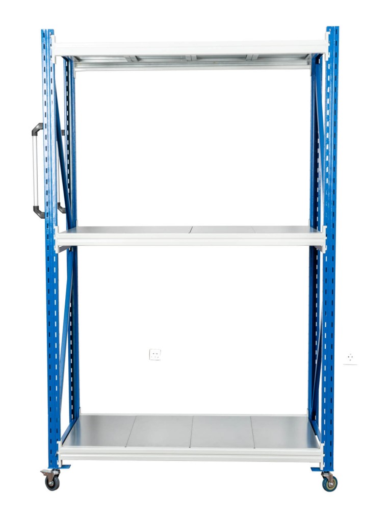 Стеллаж мобильный БиКом СТ-4 250x90x70 3 полки купить в Кемерово