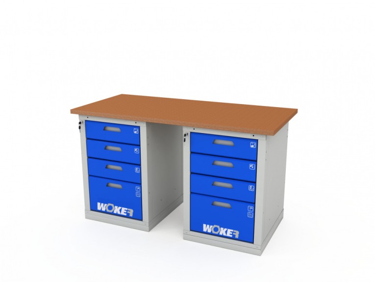 Верстак двухтумбовый WOKER PRO 2404.1500 купить в Кемерово