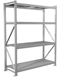 Стеллаж MS Profi 2000х1800х600 4 полки Стеллаж MS Profi 2000х1800х600 4 полки