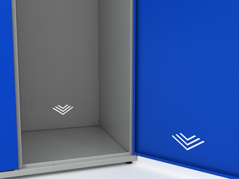 Шкаф гардеробный металлический COMFORT 1700/44 (1200) купить в Кемерово