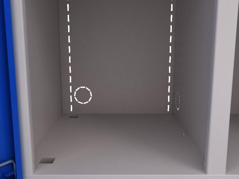 Шкаф инструментальный ERGO 181/2 №3 купить в Кемерово