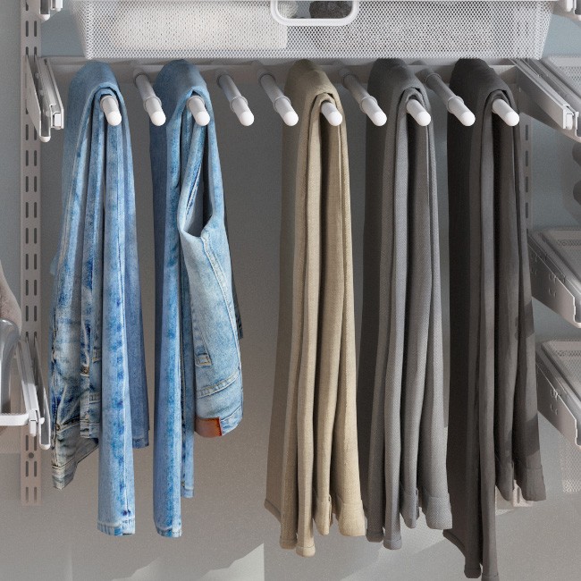 Брючница выдвижная GT-45 белая купить в Кемерово Брючница выдвижная GT-45 белая купить в Кемерово