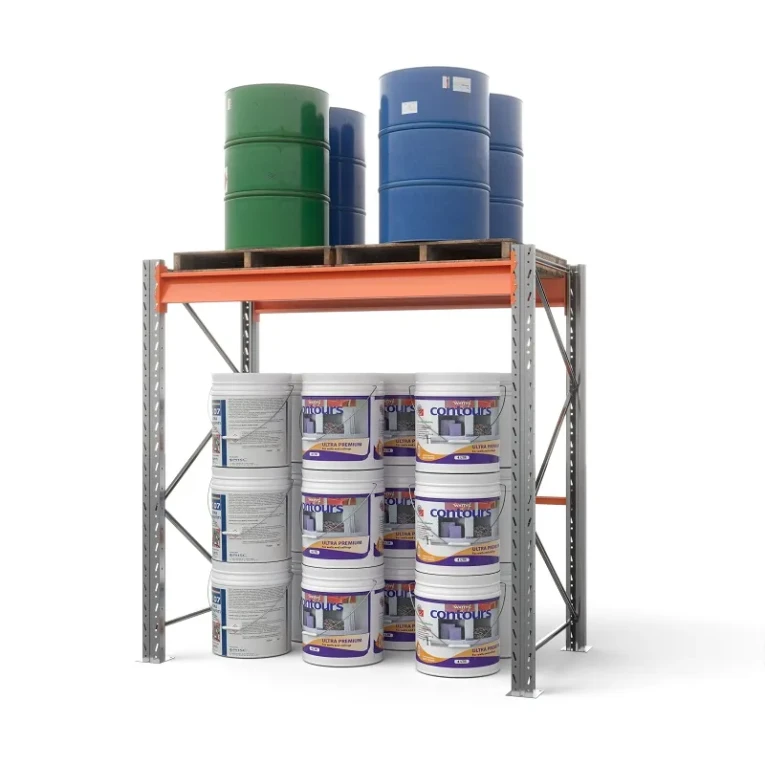 Стеллаж паллетный СПЛ 2000х1800х1100 1 ярус (1300/9700) купить в Кемерово