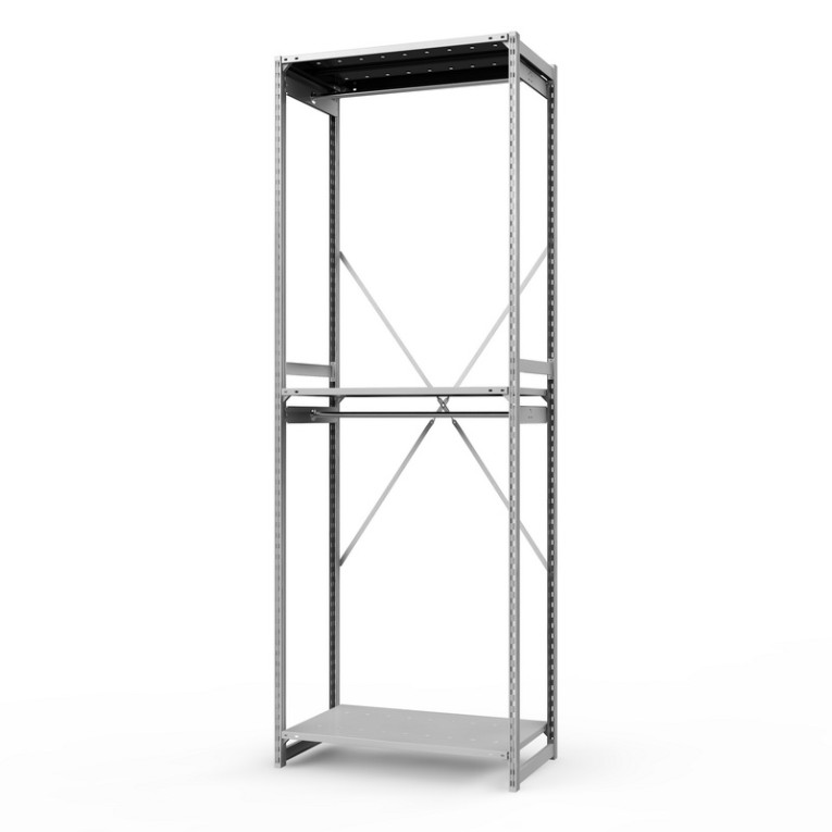 Стеллаж металлический ТСУ Универсал, 3000х1060х600 мм.Штанги: 2шт. Полки: металл усил. перф. 3 шт. купить в Кемерово Стеллаж металлический ТСУ Универсал, 3000х1060х600 мм.Штанги: 2шт. Полки: металл усил. перф. 3 шт. купить в Кемерово