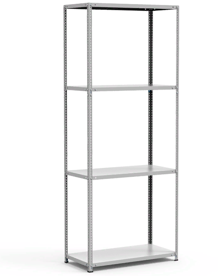 Стеллаж металлический Титан МС-750 2200x700x300 4 полки купить в Кемерово
