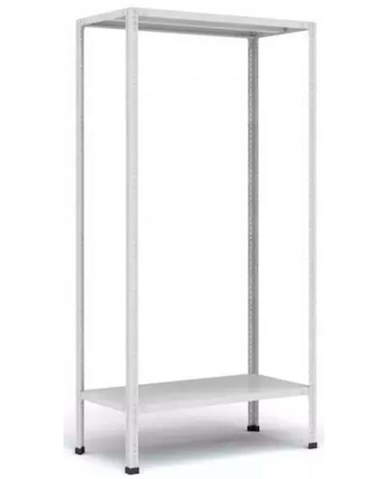 Стеллаж металлический Титан МС-500 1500х700х300 2 полки купить в Кемерово