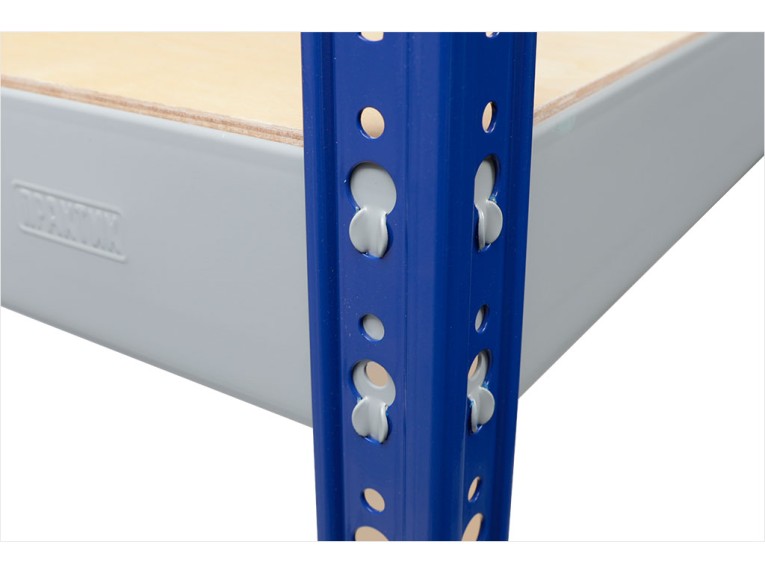 Стеллаж Практик SB 200х183х51 3 полки (фанера) купить в Кемерово Стеллаж Практик SB 200х183х51 3 полки (фанера) купить в Кемерово