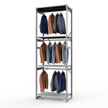 Стеллаж металлический ТСУ Универсал, 3000х1060х600 мм.Штанги: 3шт. Полки: металл усил. перф. 4 шт. Стеллаж металлический ТСУ Универсал, 3000х1060х600 мм.Штанги: 3шт. Полки: металл усил. перф. 4 шт.