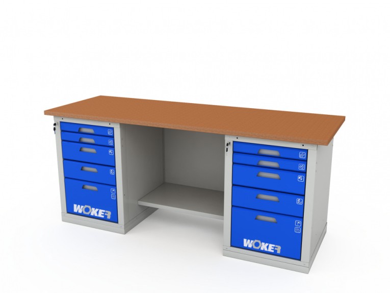 Верстак двухтумбовый WOKER PRO 2505.2000 купить в Кемерово