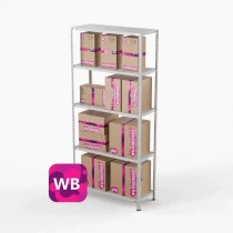 Стеллаж ПВЗ Wildberries 2000х1000х400 5 полок