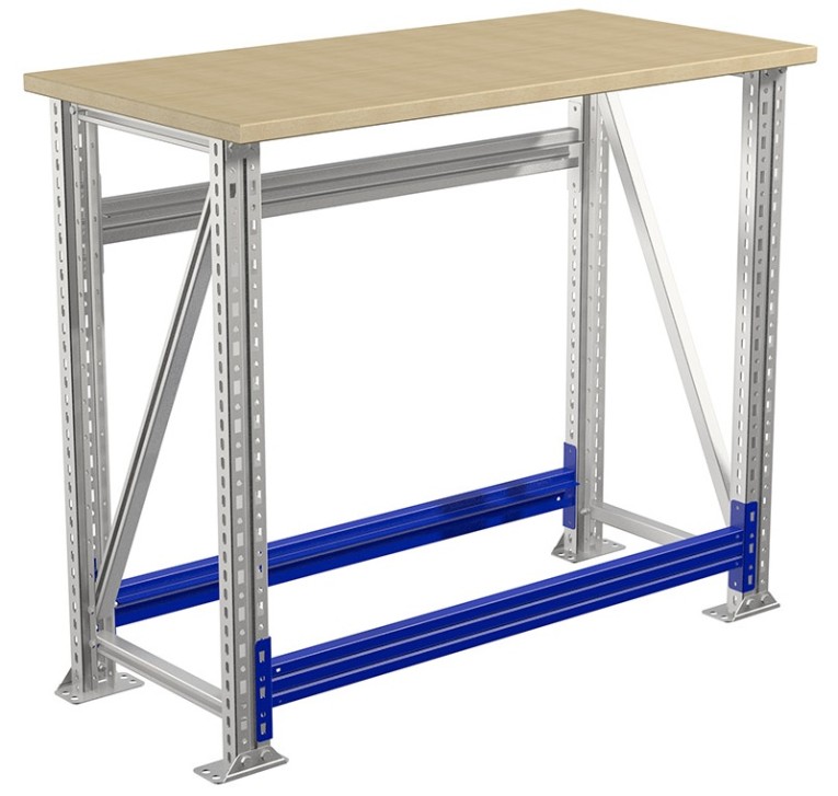 Верстак слесарный металлический Master M100.MF1 / MF1.000 (S4060007) (Верстак слесарный для мастерской)