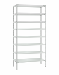 Стеллаж металлический Титан МС-500 3000х1000х400 8 полок