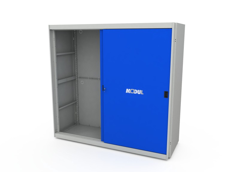 Корпус шкафа для инструментов MODUL XXL с раздвижными дверями сплошными купить в Кемерово