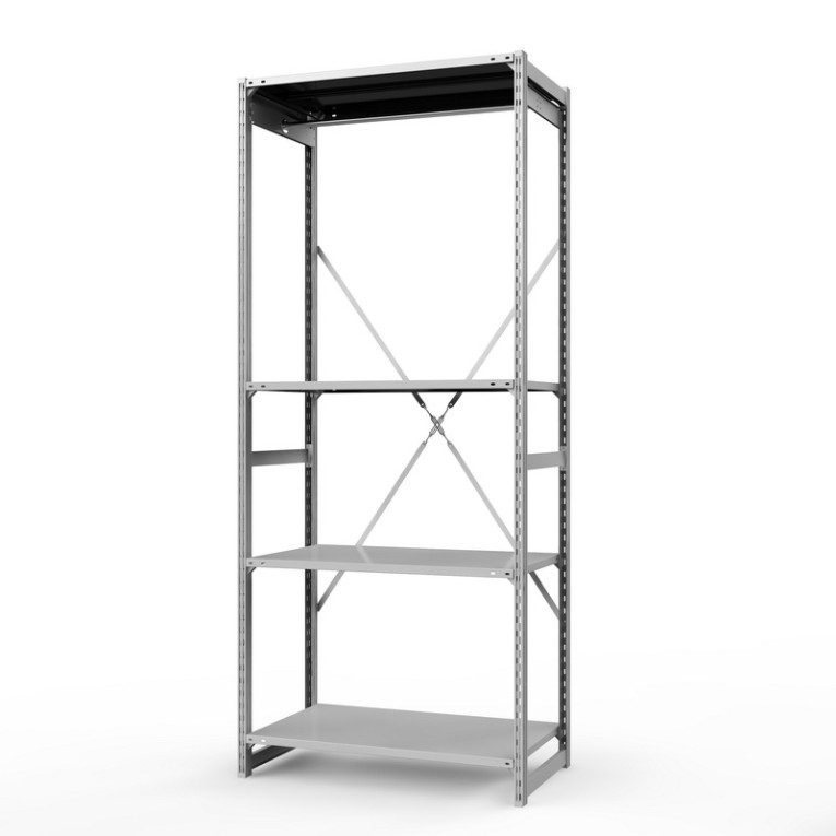 Стеллаж металлический ТСУ Универсал, 2500х1060х500 мм.Штанги: 1шт. Полки: металл 4 шт. купить в Кемерово Стеллаж металлический ТСУ Универсал, 2500х1060х500 мм.Штанги: 1шт. Полки: металл 4 шт. купить в Кемерово