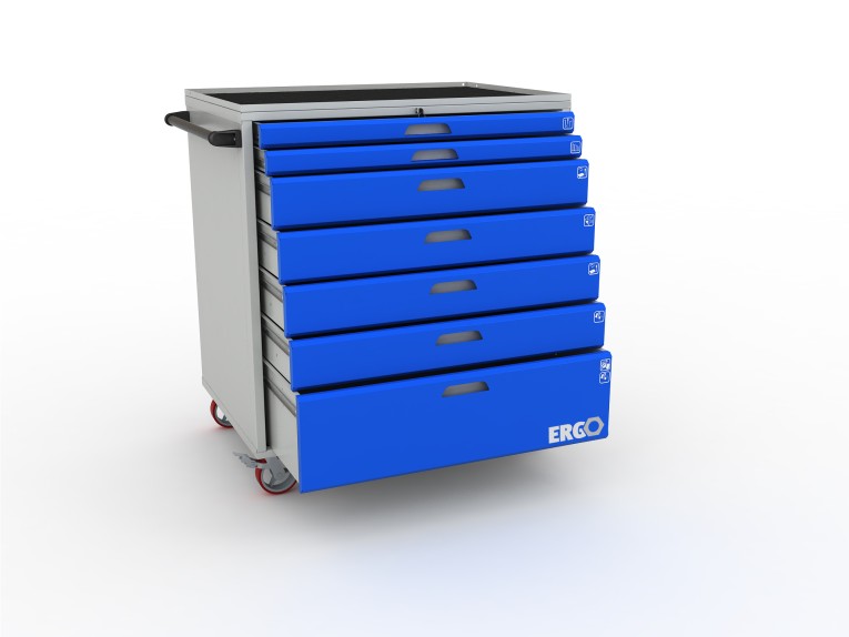 Тумба инструментальная ERGO XL 07.3 купить в Кемерово Тумба инструментальная ERGO XL 07.3 купить в Кемерово