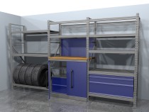 Стеллажная система хранения №2 Гараж