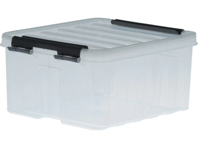 Контейнер Rox Box Original 2 (210х170х95 мм с крышкой и клипсами прозрачный) купить в Кемерово