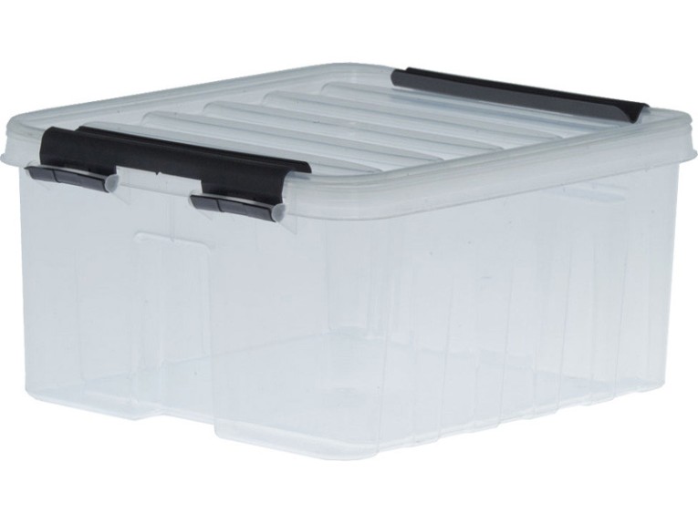 Контейнер Rox Box Original 2 (210х170х95 мм с крышкой и клипсами прозрачный) купить в Кемерово