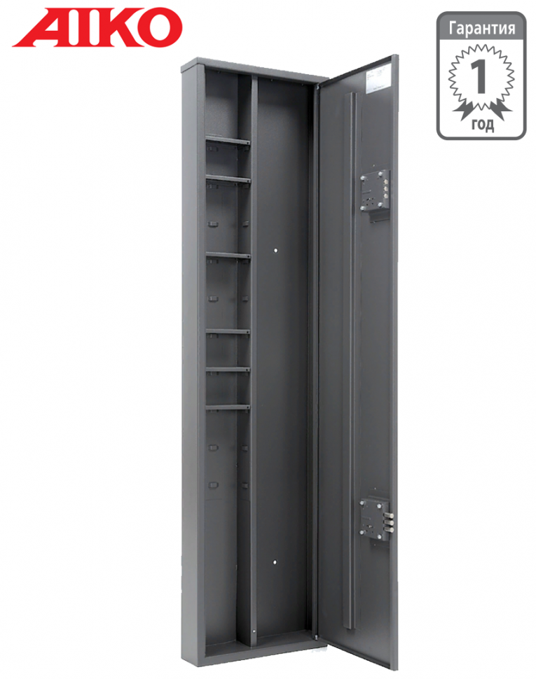 Узкий сейф для оружия Aiko Чирок 1409 (глубина 9 см) купить в Кемерово