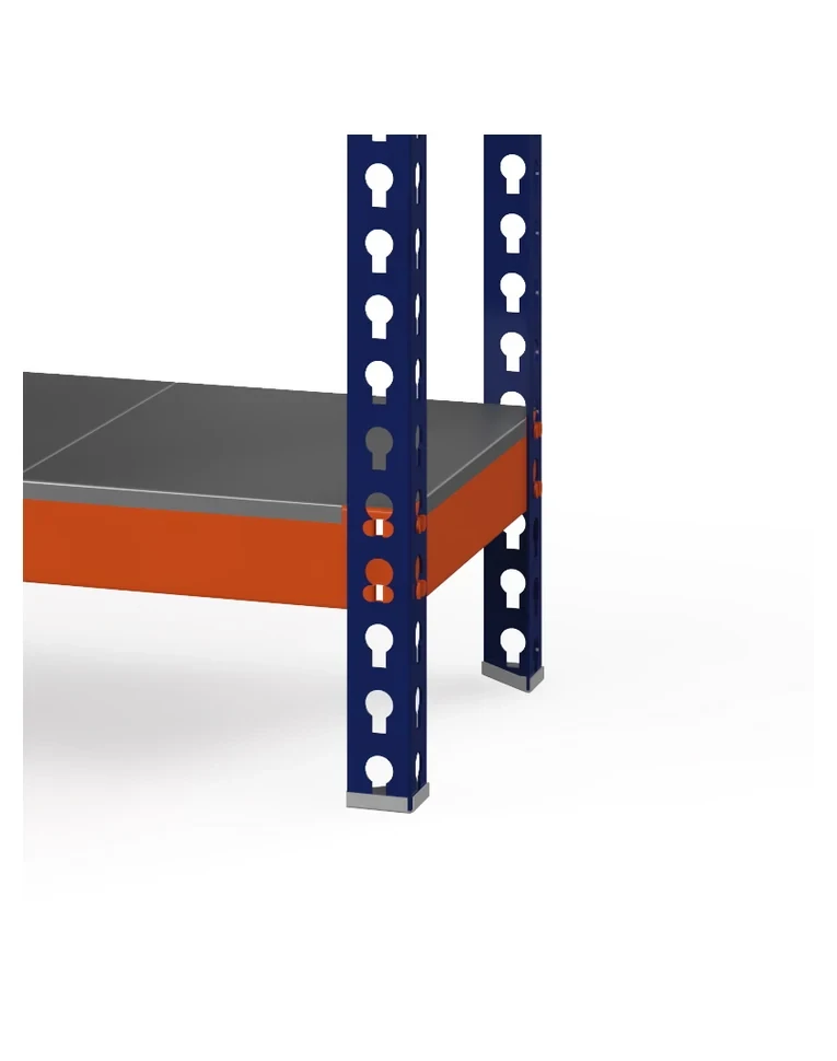 Стеллаж Профи-Т 2500x1240x450 5 полок (металл, 300 кг на ярус) купить в Кемерово