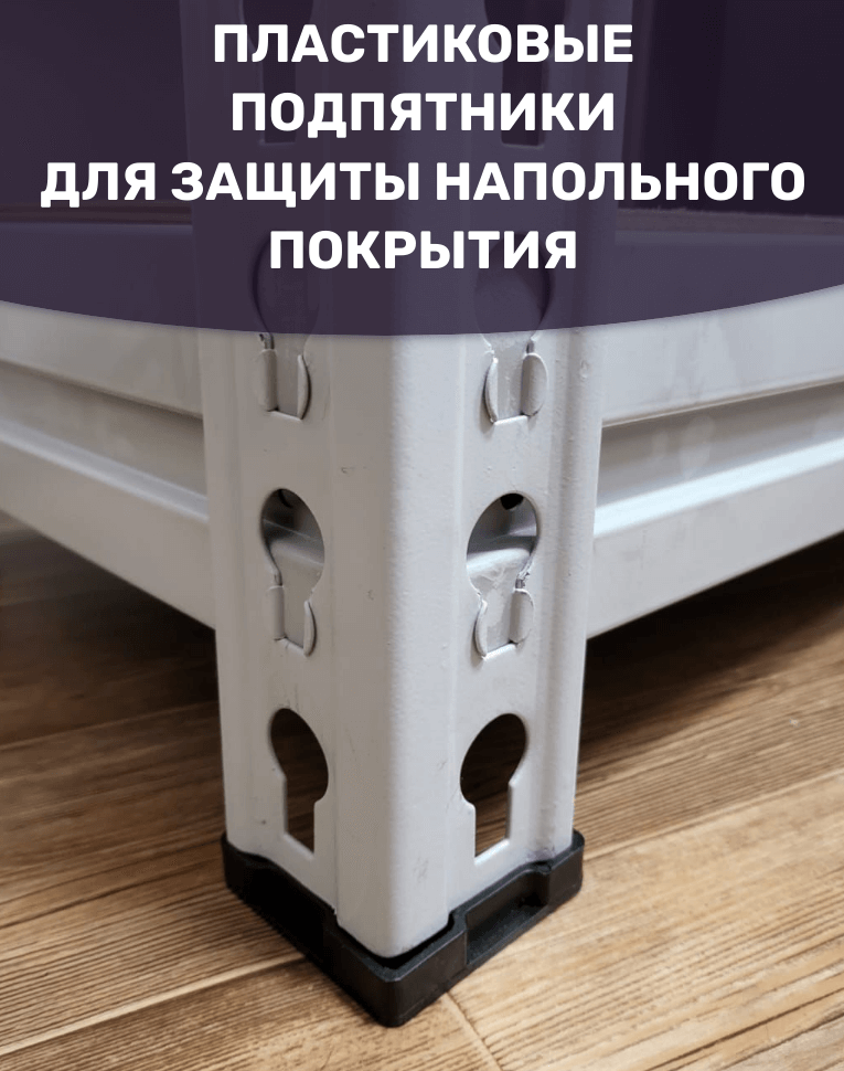 Стеллаж металлический МС-Т 2000х1820х500 3 полки купить в Кемерово