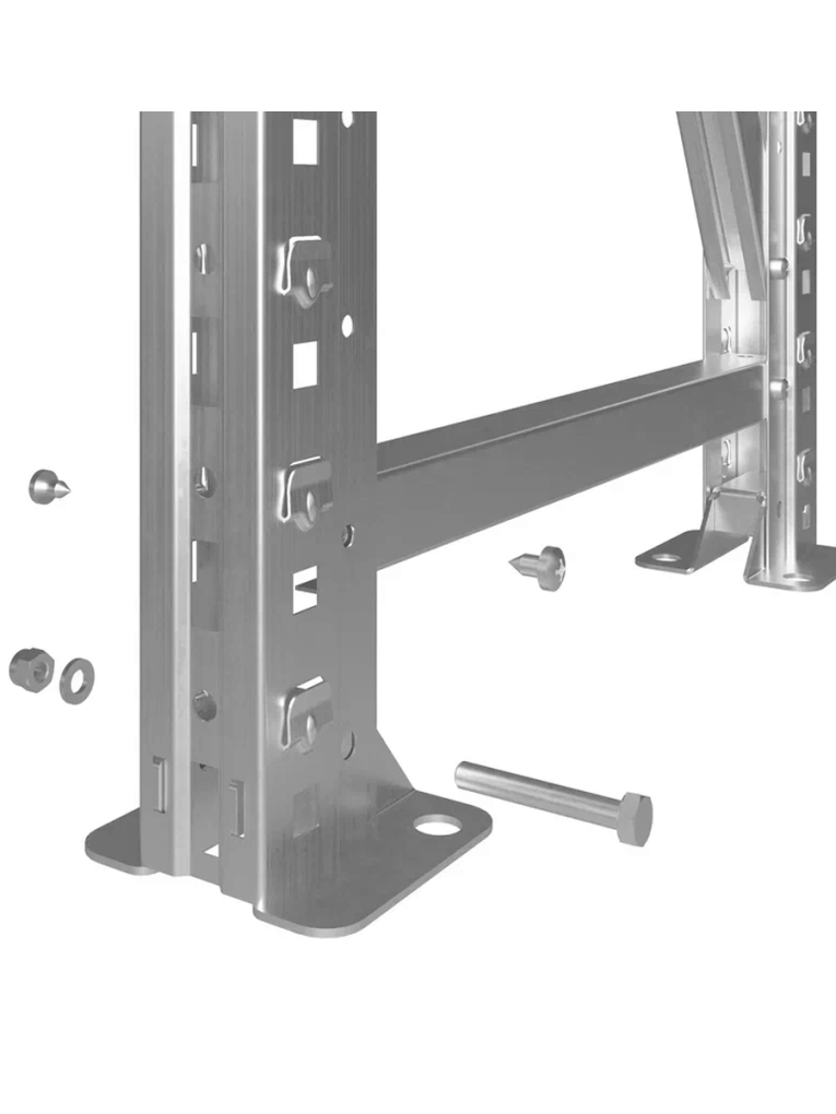 Стеллаж MS U 2500x1200x500 5 полок (280 кг, металл) купить в Кемерово Стеллаж MS U 2500x1200x500 5 полок (280 кг, металл) купить в Кемерово