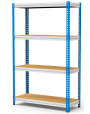 Стеллаж металлический МКФ 2000х1820х610 4 полки Стеллаж металлический МКФ 2000х1820х610 4 полки