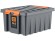Контейнер особопрочный Rox Box PRO 16 (415х300х190 мм с крышкой и клипсами, антрацит) купить в Кемерово