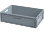 Ящик 600х400х170 сплошной, усиленное дно, цв. серый Ящик 600х400х170 сплошной, усиленное дно, цв. серый