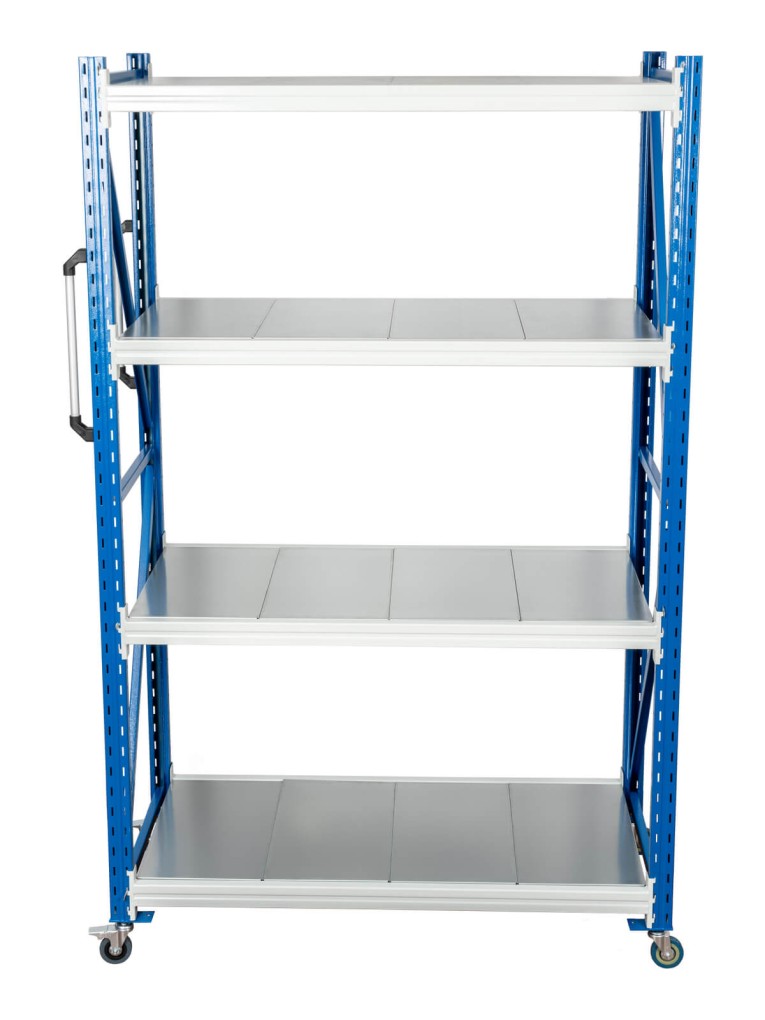 Стеллаж мобильный БиКом СТ-4 300x90x90 4 полки купить в Кемерово Стеллаж мобильный БиКом СТ-4 300x90x90 4 полки купить в Кемерово