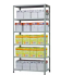 Стеллаж MS Strong 2750х1200х300 6 полок купить в Кемерово
