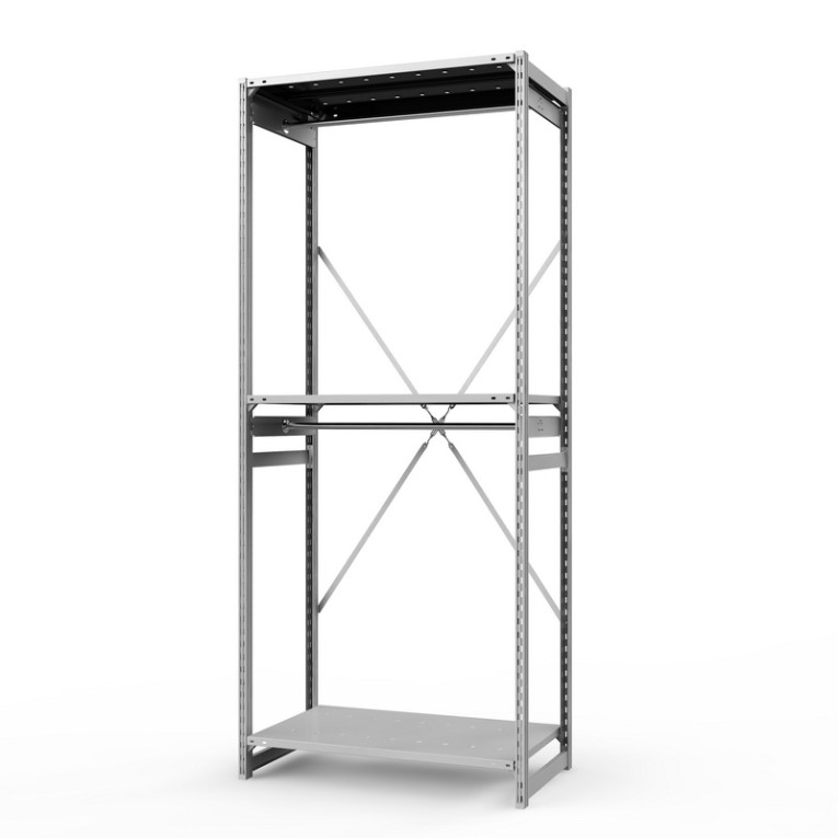 Стеллаж металлический ТСУ Универсал, 2500х1060х500 мм.Штанги: 2шт. Полки: металл усил. перф. 3 шт. купить в Кемерово Стеллаж металлический ТСУ Универсал, 2500х1060х500 мм.Штанги: 2шт. Полки: металл усил. перф. 3 шт. купить в Кемерово