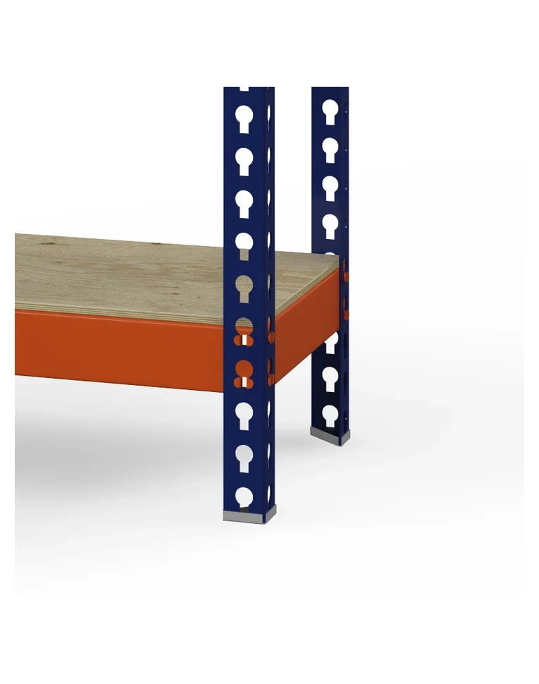 Стеллаж Профи-Т 3000x1845x450 5 полок (фанера усил., 450 кг на ярус) купить в Кемерово