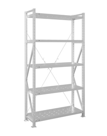Стеллаж MS U 2000x1500x500 5 полок (200 кг, перф) купить в Кемерово