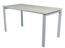 Стол NT 140x70 белое дерево/серый Стол NT 140x70 белое дерево/серый