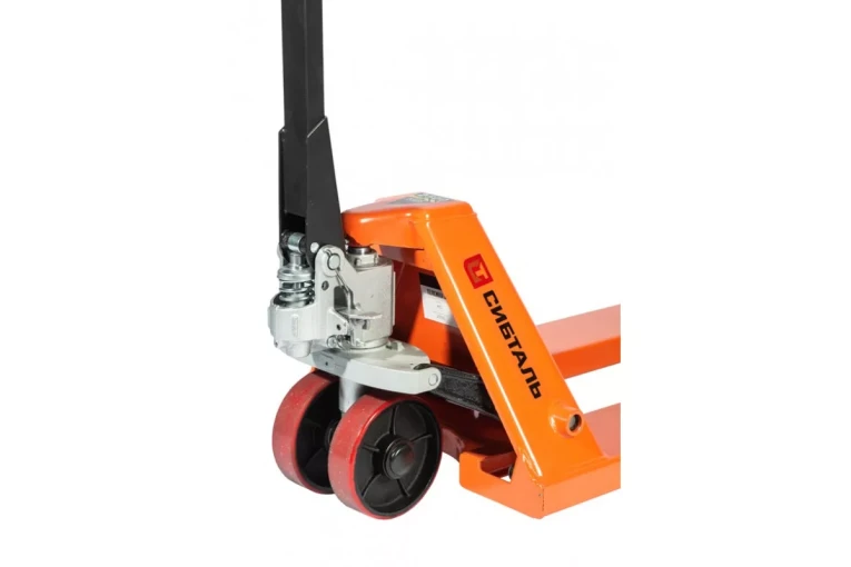 Гидравлическая тележка (рокла) AC, 2 т, Вилы: 1150 Х 550, СибТаль, полиуретановые колеса купить в Кемерово