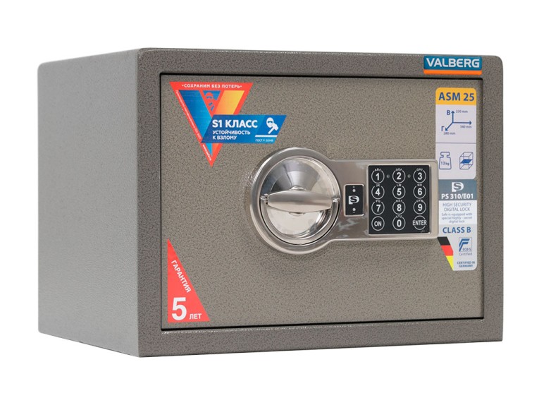 Мебельный сейф Valberg ASM 25 EL купить в Кемерово