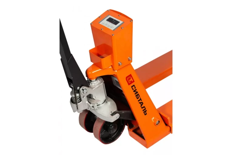 Гидравлическая тележка (рокла) ACR-ES c весами, 2,5 т, Вилы: 1150 Х 550, СибТаль, полиуретановые колеса купить в Кемерово Гидравлическая тележка (рокла) ACR-ES c весами, 2,5 т, Вилы: 1150 Х 550, СибТаль, полиуретановые колеса купить в Кемерово